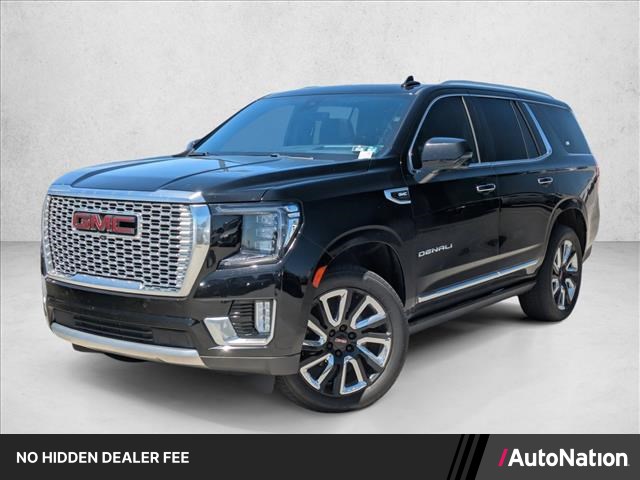 Onyx Black 2021 GMC Yukon Denali 4WD SUV / Crossover Four-Wheel Drive Automatic