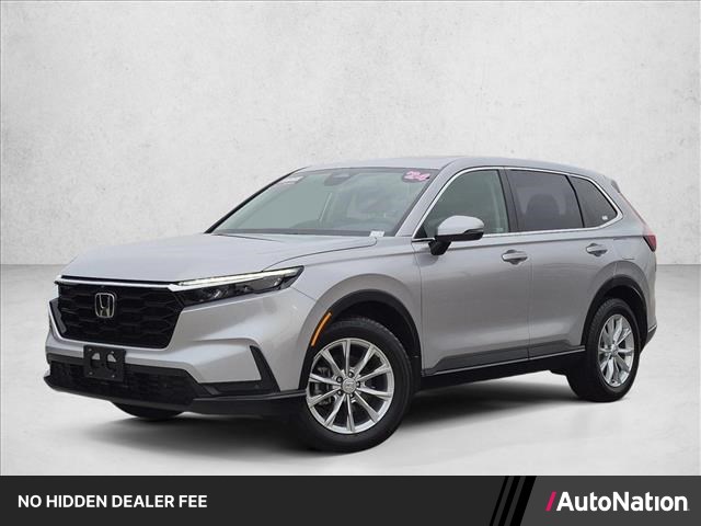 Lunar Silver Metallic 2024 Honda CR-V SUV / Crossover All-Wheel Drive Automatic