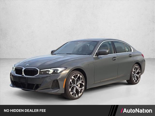 Gray (Dravit Grey Metallic) 2026 BMW 3 Series Sedan All-Wheel Drive Automatic