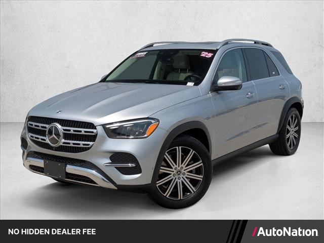 Cirrus Silver Metallic 2025 Mercedes-Benz GLE SUV / Crossover All-Wheel Drive Automatic