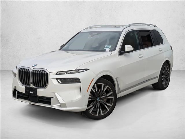 Mineral White Metallic 2025 BMW X7 xDrive40i AWD SUV / Crossover All-Wheel Drive Automatic