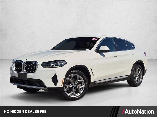 Alpine White 2024 BMW X4 SUV / Crossover All-Wheel Drive Automatic