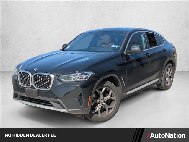 Black Sapphire Metallic 2023 BMW X4 xDrive30i AWD SUV / Crossover All-Wheel Drive Automatic