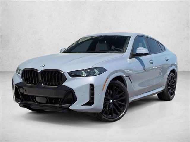 Gray (Brooklyn Grey Metallic) 2026 BMW X6 xDrive40i SUV / Crossover All-Wheel Drive Automatic