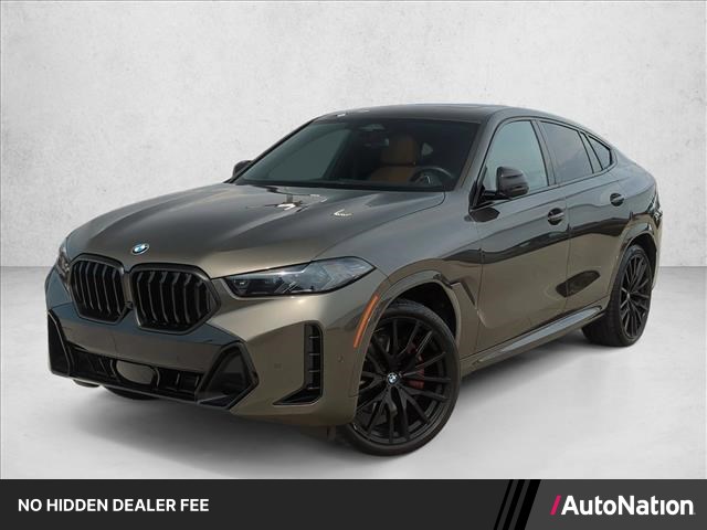 Manhattan Green Metallic 2024 BMW X6 SUV / Crossover All-Wheel Drive Automatic