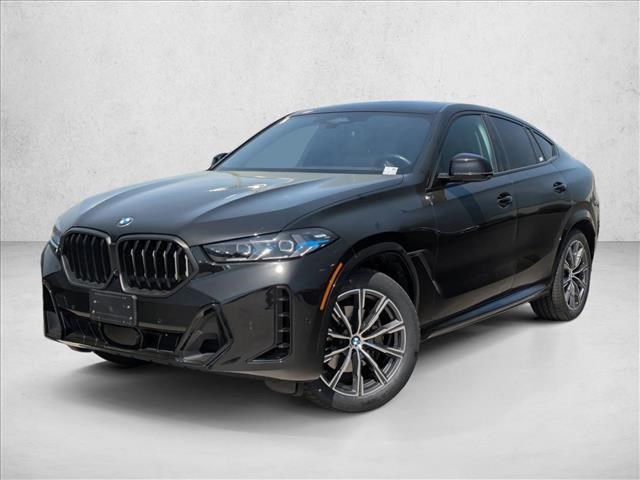 Black Sapphire Metallic 2024 BMW X6 xDrive40i AWD SUV / Crossover All-Wheel Drive Automatic