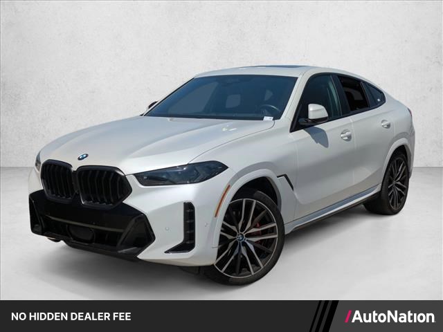 Mineral White Metallic 2024 BMW X6 xDrive40i AWD SUV / Crossover All-Wheel Drive Automatic
