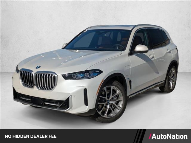 Mineral White Metallic 2026 BMW X5 xDrive50e SUV / Crossover All-Wheel Drive Automatic