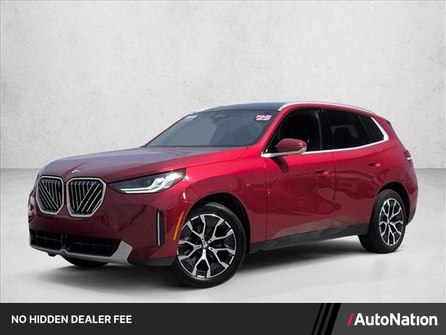 Vegas Red Metallic 2025 BMW X3 30 xDrive SUV / Crossover All-Wheel Drive Automatic