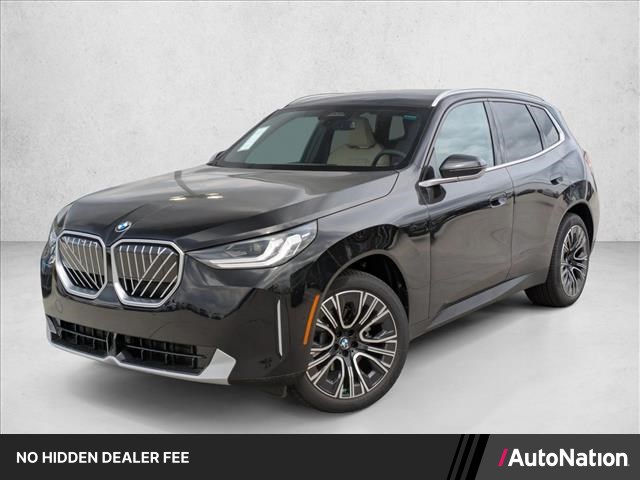 Black Sapphire Metallic 2026 BMW X3 SUV / Crossover All-Wheel Drive Automatic