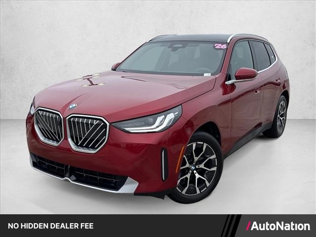 Vegas Red Metallic 2026 BMW X3 SUV / Crossover All-Wheel Drive Automatic