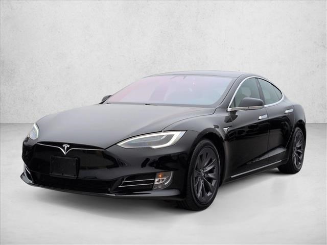 Solid Black 2020 Tesla Model S Long Range Plus AWD Sedan All-Wheel Drive Automatic