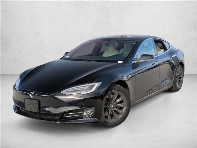 Solid Black 2020 Tesla Model S Long Range Plus AWD Sedan All-Wheel Drive Automatic