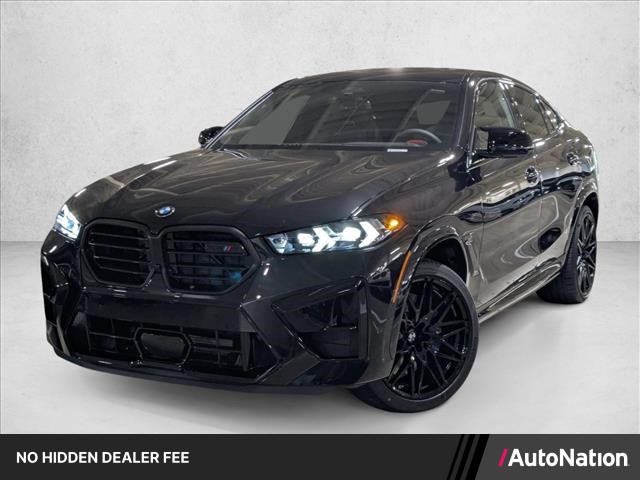 Black Sapphire Metallic 2026 BMW X6 M SUV / Crossover All-Wheel Drive Automatic