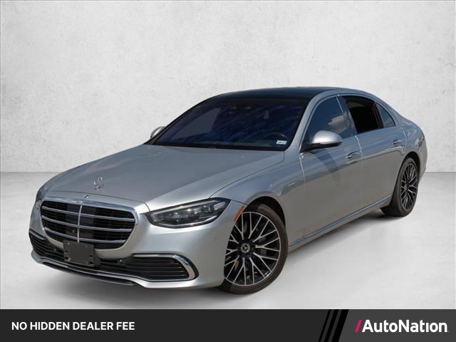 Cirrus Silver 2021 Mercedes-Benz S-Class Sedan All-Wheel Drive Automatic