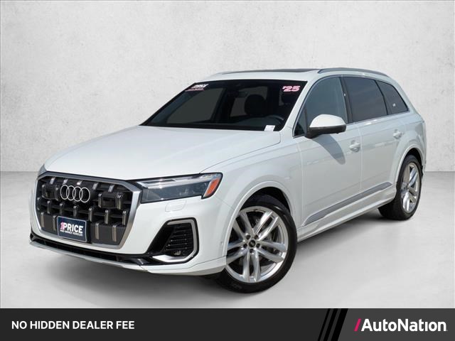 Glacier White Metallic 2025 Audi Q7 SUV / Crossover All-Wheel Drive Automatic