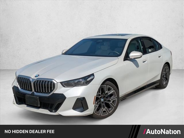 Mineral White Metallic 2025 BMW 5 Series 530i xDrive Sedan All-Wheel Drive Automatic