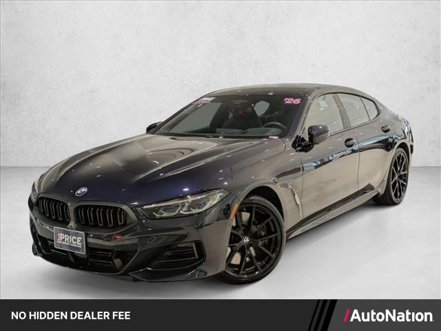 Carbon Black Metallic 2026 BMW 8 Series 840i Gran Coupe xDrive Coupe All-Wheel Drive Automatic
