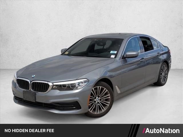 Bluestone Metallic 2020 BMW 5 Series Sedan All-Wheel Drive Automatic