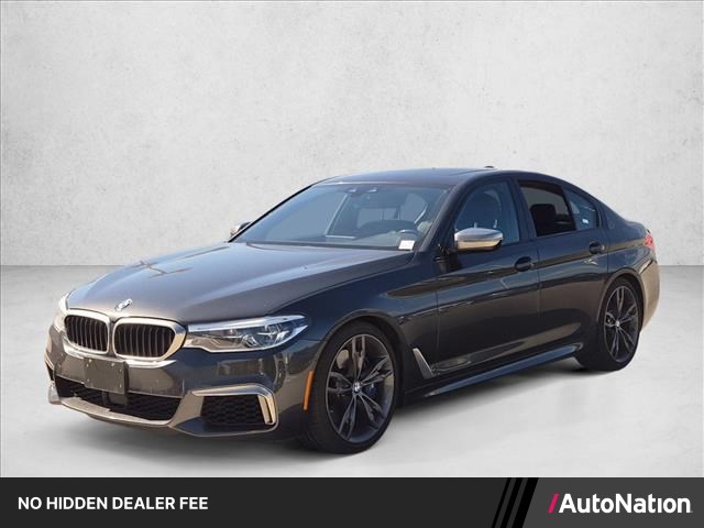 Gray (Dark Graphite Metallic) 2020 BMW 5 Series Sedan All-Wheel Drive Automatic