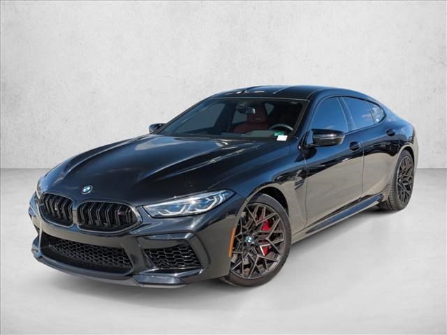 Black Sapphire Metallic 2022 BMW M8 Competition Gran Coupe AWD Sedan All-Wheel Drive Automatic