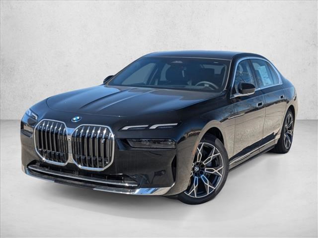 Black Sapphire Metallic 2025 BMW i7 eDrive50 RWD Sedan Rear-Wheel Drive Automatic