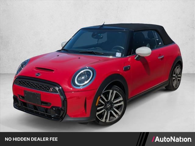 Chili Red 2024 MINI Cooper S Convertible FWD Convertible Front-Wheel Drive 6-Speed Manual