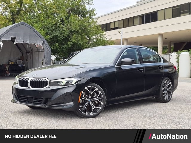 Black Sapphire 2025 BMW 3 Series Sedan All-Wheel Drive 8-Speed Automatic