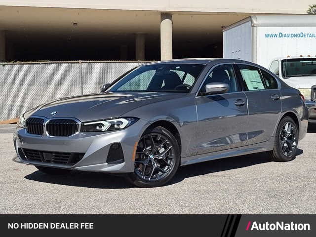 Gray (Skyscraper Grey Metallic) 2026 BMW 3 Series Sedan All-Wheel Drive Automatic