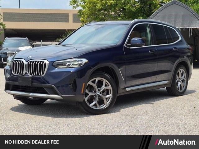 Tanzanite Blue Ii Metallic 2022 BMW X3 SUV / Crossover All-Wheel Drive Automatic