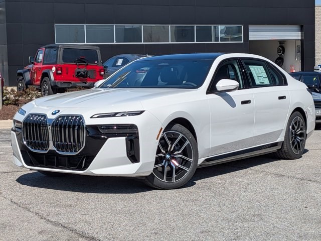 Alpine White 2026 BMW i7 eDrive50 RWD Sedan Rear-Wheel Drive Automatic