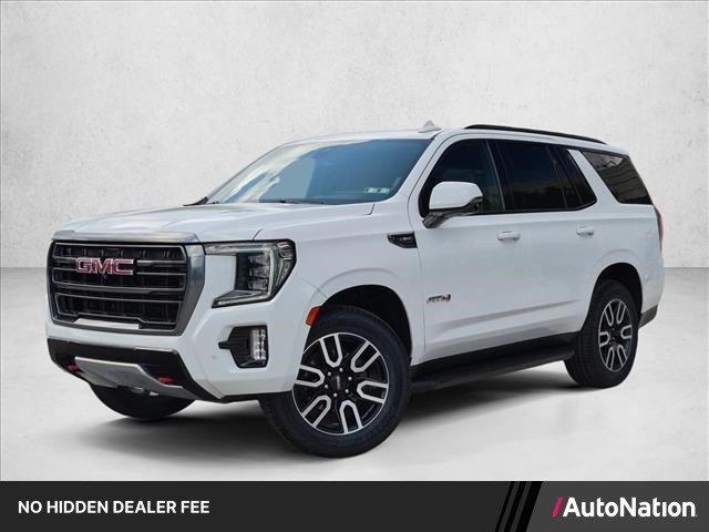Summit White 2021 GMC Yukon SUV / Crossover Four-Wheel Drive Automatic