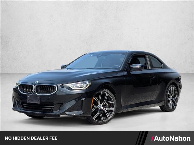 Black Sapphire Metallic 2024 BMW 2 Series Coupe All-Wheel Drive Automatic