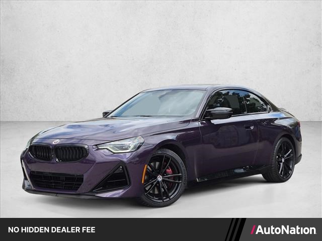 Thundernight Metallic 2023 BMW 2 Series Coupe All-Wheel Drive Automatic