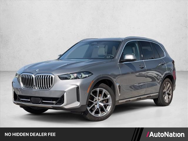 Gray (Skyscraper Grey Metallic) 2024 BMW X5 SUV / Crossover All-Wheel Drive Automatic