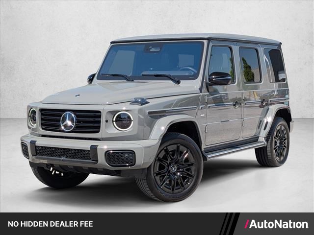 Gray (Manufaktur Arabian Grey) 2025 Mercedes-Benz G-Class G 580 4MATIC with EQ Technology SUV / Crossover All-Wheel Drive Automatic