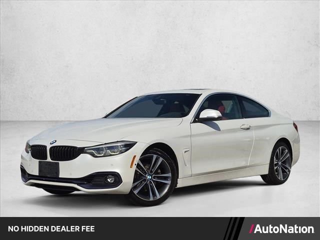 Mineral White Metallic 2020 BMW 4 Series Coupe All-Wheel Drive Automatic