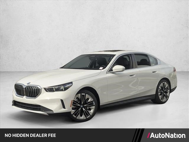 Alpine White 2026 BMW 5 Series Sedan All-Wheel Drive Automatic