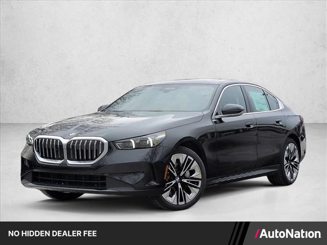 Black Sapphire Metallic 2026 BMW 5 Series 530i xDrive Sedan All-Wheel Drive Automatic