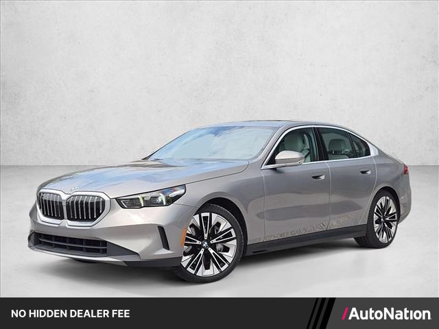 Gray (Oxide Grey) 2026 BMW 5 Series Sedan All-Wheel Drive 8-Speed Automatic