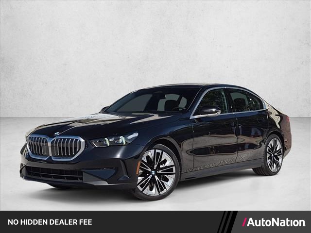 Black 2026 BMW 5 Series Sedan All-Wheel Drive Automatic