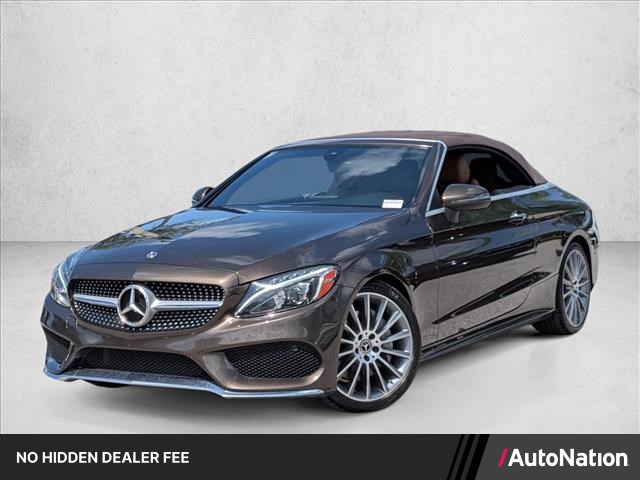 Dakota Brown Metallic 2018 Mercedes-Benz C-Class Convertible Rear-Wheel Drive Automatic