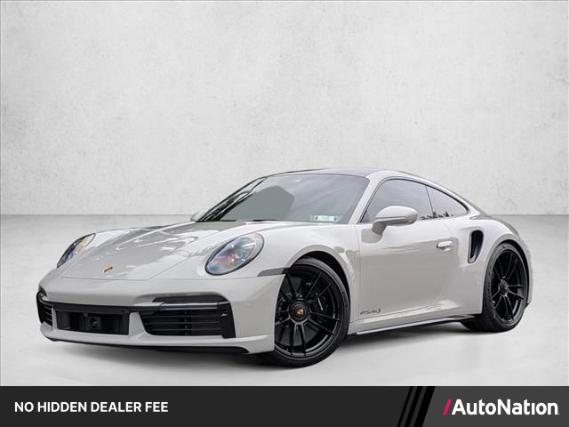 Silver/Gray 2022 Porsche 911 Coupe All-Wheel Drive Automatic