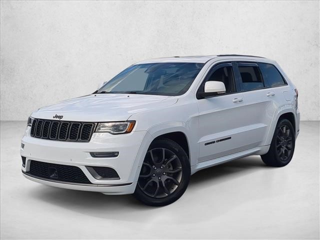 Bright White Clearcoat 2020 Jeep Grand Cherokee SUV / Crossover Four-Wheel Drive 8-Speed Automatic