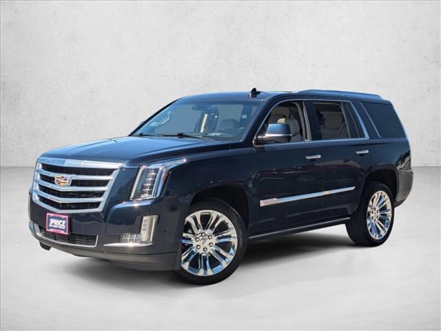Dark Adriatic Blue Metallic 2020 Cadillac Escalade SUV / Crossover Four-Wheel Drive Automatic