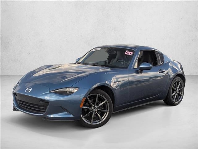 Eternal Blue Mica 2020 Mazda MX-5 Miata Convertible Rear-Wheel Drive Automatic