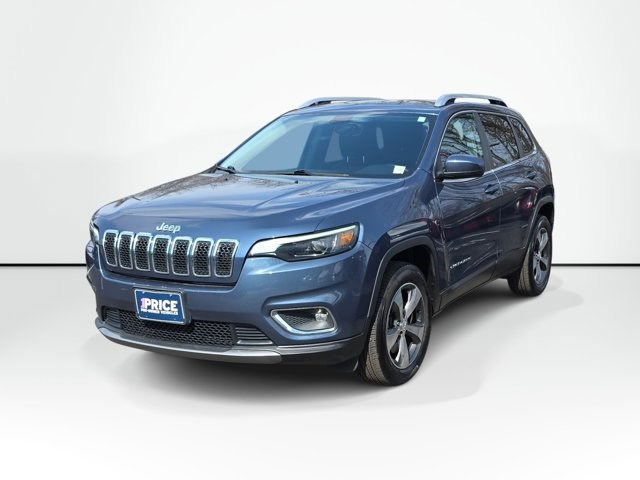 Slate Blue Pearlcoat 2020 Jeep Cherokee Limited 4WD SUV / Crossover Four-Wheel Drive 9-Speed Automatic
