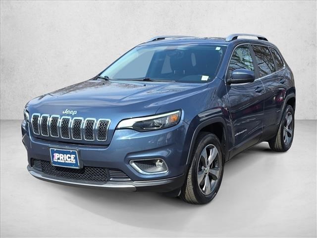 Slate Blue Pearlcoat 2020 Jeep Cherokee Limited 4WD SUV / Crossover Four-Wheel Drive 9-Speed Automatic
