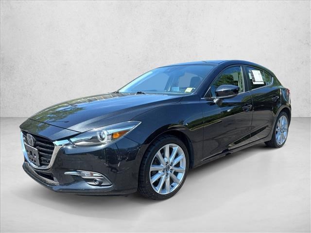 Jet Black Mica 2017 Mazda MAZDA3 Grand Touring Hatchback Hatchback Front-Wheel Drive Automatic