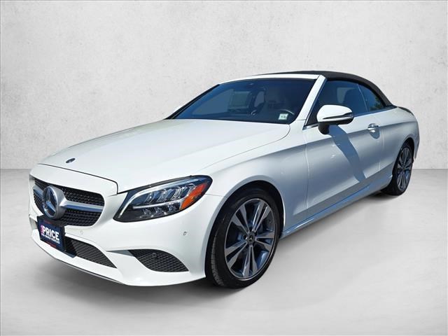 Polar White 2019 Mercedes-Benz C-Class Convertible All-Wheel Drive Automatic